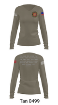 O311 60361222 Women's Long Sleeve V-neck Shirt - 77
