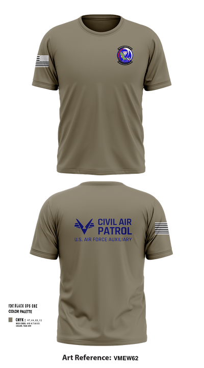 VFW Post 8191 1921777 Short Sleeve Performance Shirt - 5