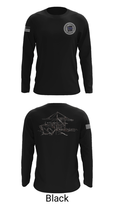 Howland Hook Marine Terminal 56370038 Long Sleeve Performance Shirt - 26