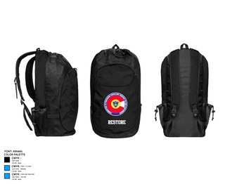 Gear Bag, Restore, Police, Teamtime, Team time, sublimation, custom sports apparel, team uniforms, spirit wear, spiritwear, sports uniforms, custom shirts, team store, custom team store, fundraiser sports, apparel fundraiser