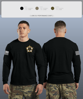 Long Sleeve Performance Shirt, Deputy Cleveland, Police, Teamtime, Team time, sublimation, custom sports apparel, team uniforms, spirit wear, spiritwear, sports uniforms, custom shirts, team store, custom team store, fundraiser sports, apparel fundraiser