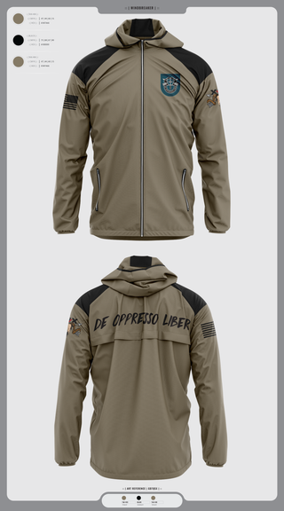 Windbreaker, 5/19th SFG, National Guard, Teamtime, Team time, sublimation, custom sports apparel, team uniforms, spirit wear, spiritwear, sports uniforms, custom shirts, team store, custom team store, fundraiser sports, apparel fundraiser