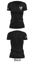 Meade High School Baseball 78796681 Women's Short Sleeve V-neck Shirt - 14