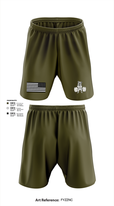 O.T.S.S. 87807214 Athletic Shorts With Pockets - 1