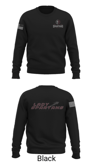 Crew Neck Sweatshirt, Berthoud High School Basketball, Women's Basketball, Teamtime, Team time, sublimation, custom sports apparel, team uniforms, spirit wear, spiritwear, sports uniforms, custom shirts, team store, custom team store, fundraiser sports, apparel fundraiser