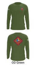 Bravo Bastards 65129777 Long Sleeve Performance Shirt - 46