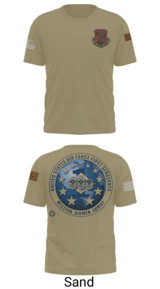 Old School Cotton Feel Shirt, 186 Air Refueling Wing, Air Force, Teamtime, Team time, sublimation, custom sports apparel, team uniforms, spirit wear, spiritwear, sports uniforms, custom shirts, team store, custom team store, fundraiser sports, apparel fundraiser