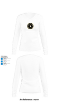 Maddlink Security Guard 6265644 Women's Long Sleeve V-neck Shirt - 15