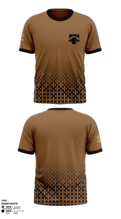 UFA 66619051 Short Sleeve Rash Guard Shirt - 1