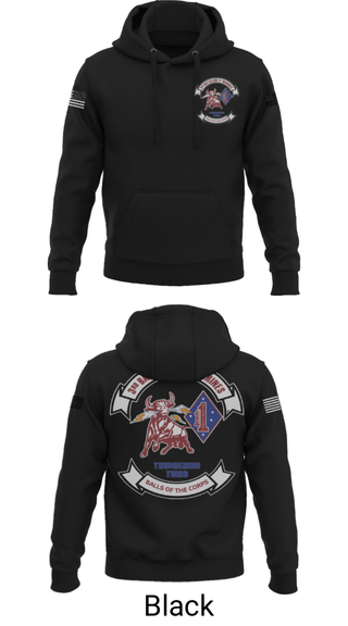 Hoodie, 3/1 Balls Of The Corps, Marines, Teamtime, Team time, sublimation, custom sports apparel, team uniforms, spirit wear, spiritwear, sports uniforms, custom shirts, team store, custom team store, fundraiser sports, apparel fundraiser