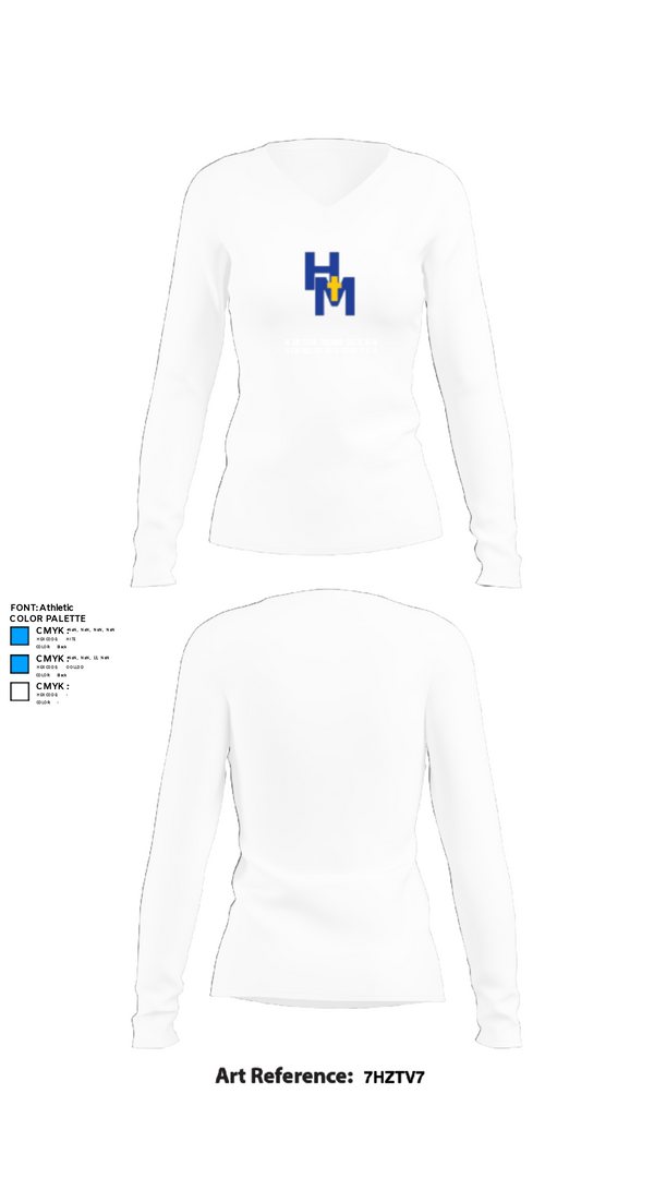 Womens Long Sleeve Vneck Shirt, Hanson Memorial High School Cross Country, Cross Country, Teamtime, Team time, sublimation, custom sports apparel, team uniforms, spirit wear, spiritwear, sports uniforms, custom shirts, team store, custom team store, fundraiser sports, apparel fundraiser