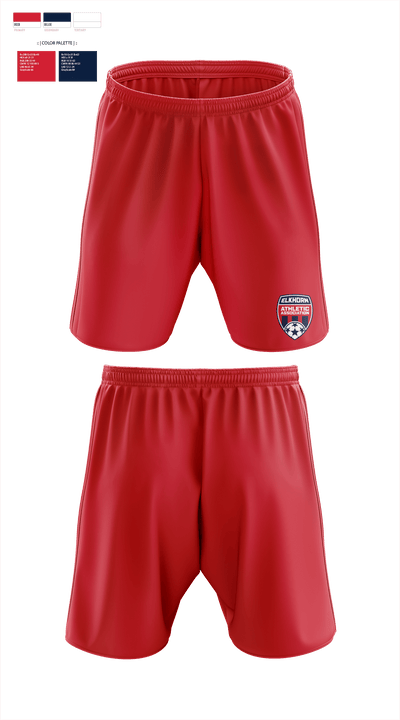 Elkhorn Athletic Association 21964982 Athletic Shorts With Pockets - 2