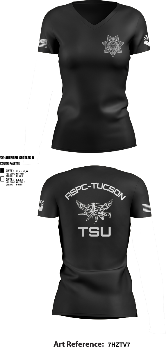 Womens Short Sleeve Vneck Shirt, TSU, Police, Teamtime, Team time, sublimation, custom sports apparel, team uniforms, spirit wear, spiritwear, sports uniforms, custom shirts, team store, custom team store, fundraiser sports, apparel fundraiser