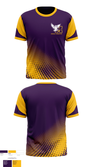 Short Sleeve Performance Shirt, Monticello High School Cross Country, Cross Country, Teamtime, Team time, sublimation, custom sports apparel, team uniforms, spirit wear, spiritwear, sports uniforms, custom shirts, team store, custom team store, fundraiser sports, apparel fundraiser