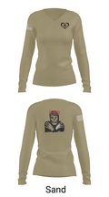 3rd squad 34801732 Women's Long Sleeve V-neck Shirt - 97