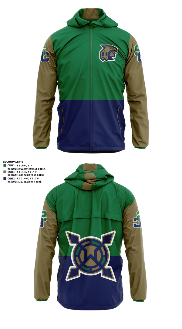 Windbreaker, Snow Canyon High School Band, Spirit Store, Teamtime, Team time, sublimation, custom sports apparel, team uniforms, spirit wear, spiritwear, sports uniforms, custom shirts, team store, custom team store, fundraiser sports, apparel fundraiser