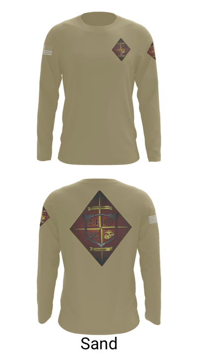 Transportation service company 35448191 Long Sleeve Performance Shirt - 86