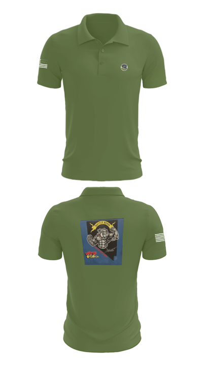 152 Port Dawgs 71317587 Short Sleeve Performance Polo - 47