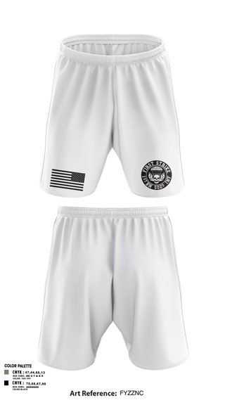 Athletic Shorts With Pockets, 2nd PLT A CO-The Family, Army, Teamtime, Team time, sublimation, custom sports apparel, team uniforms, spirit wear, spiritwear, sports uniforms, custom shirts, team store, custom team store, fundraiser sports, apparel fundraiser