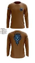 Death Knights 11109315 Long Sleeve Performance Shirt - 2