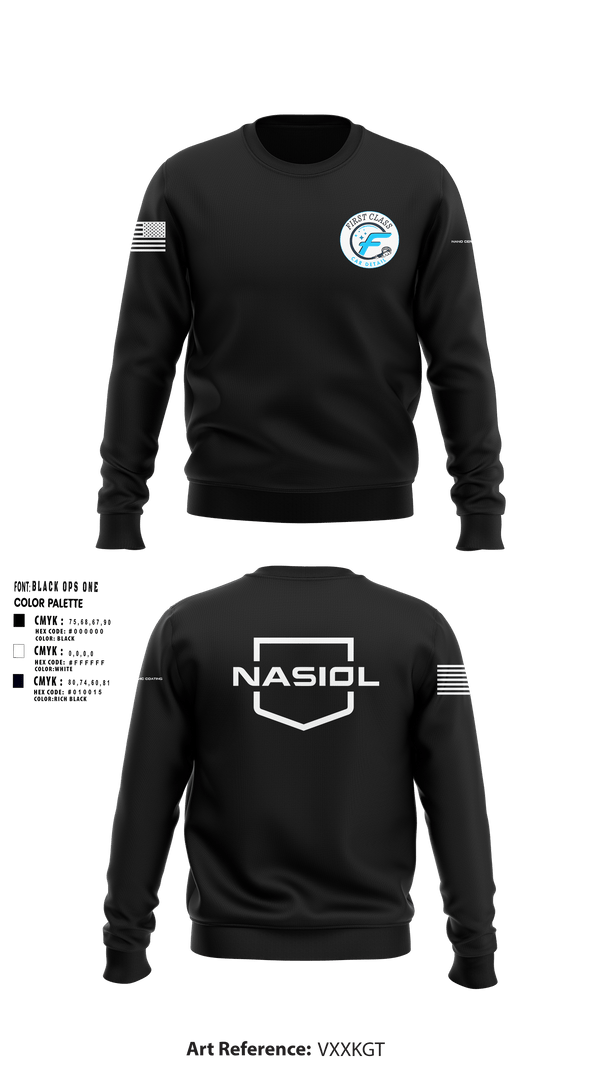 Crew Neck Sweatshirt, FIRST CLASS CAR DETAIL, , Teamtime, Team time, sublimation, custom sports apparel, team uniforms, spirit wear, spiritwear, sports uniforms, custom shirts, team store, custom team store, fundraiser sports, apparel fundraiser
