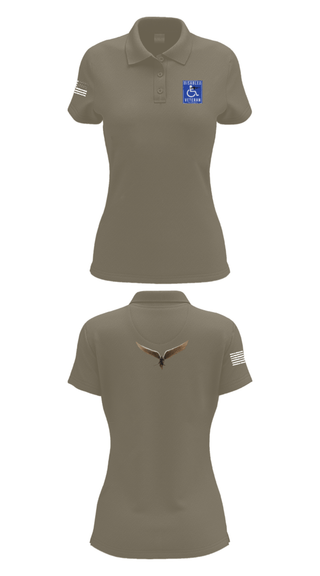 Womens Short Sleeve Performance Polo, 1-5 25th, Army, Teamtime, Team time, sublimation, custom sports apparel, team uniforms, spirit wear, spiritwear, sports uniforms, custom shirts, team store, custom team store, fundraiser sports, apparel fundraiser