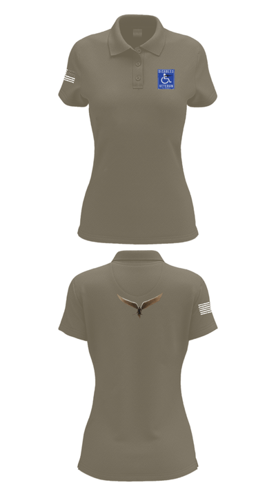 1-5 25th 6477300 Women's Short Sleeve Performance Polo  - 75