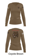 ECHO-88 83597069 Women's Long Sleeve V-neck Shirt - 17