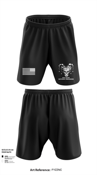 Athletic Shorts With Pockets, 23 FSS823 Base Defense SquadronTask Force Joker, Air Force, Teamtime, Team time, sublimation, custom sports apparel, team uniforms, spirit wear, spiritwear, sports uniforms, custom shirts, team store, custom team store, fundraiser sports, apparel fundraiser