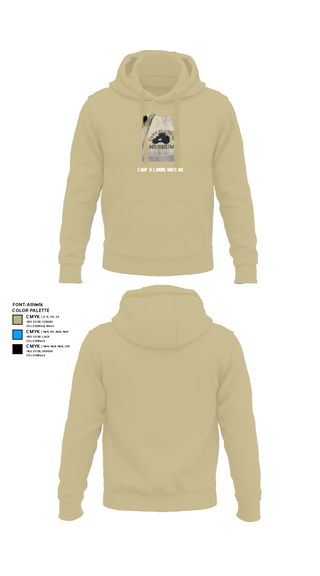 Hoodie, Camp Blanding Museum, Army, Teamtime, Team time, sublimation, custom sports apparel, team uniforms, spirit wear, spiritwear, sports uniforms, custom shirts, team store, custom team store, fundraiser sports, apparel fundraiser