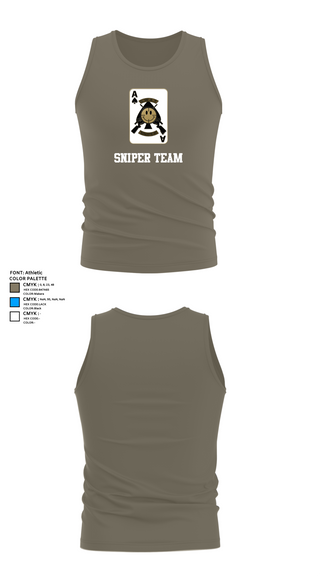 Tank Top, Sniper Team, , Teamtime, Team time, sublimation, custom sports apparel, team uniforms, spirit wear, spiritwear, sports uniforms, custom shirts, team store, custom team store, fundraiser sports, apparel fundraiser
