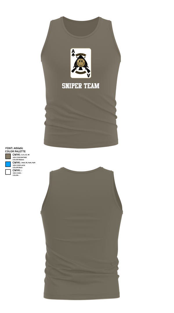 Tank Top, Sniper Team, , Teamtime, Team time, sublimation, custom sports apparel, team uniforms, spirit wear, spiritwear, sports uniforms, custom shirts, team store, custom team store, fundraiser sports, apparel fundraiser