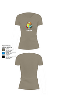 11th T.S.R 19637514 Women's Short Sleeve V-neck Shirt - 61