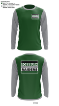 Rossburn Collegiate Raiders 57909080 Long Sleeve Performance Shirt - 41