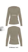 1./PzGrenLehrBtl 92 50702633 Women's Long Sleeve V-neck Shirt - 62