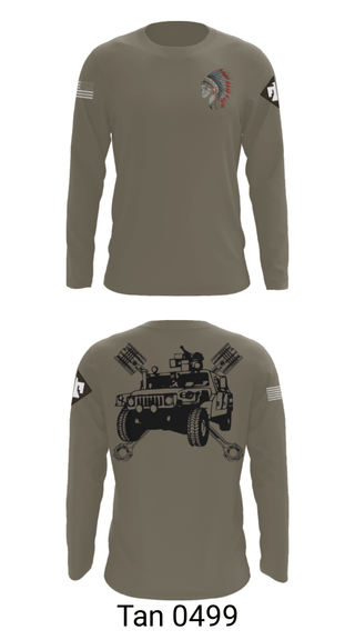 Long Sleeve Performance Shirt, FMS 1, OKARNG, , Teamtime, Team time, sublimation, custom sports apparel, team uniforms, spirit wear, spiritwear, sports uniforms, custom shirts, team store, custom team store, fundraiser sports, apparel fundraiser
