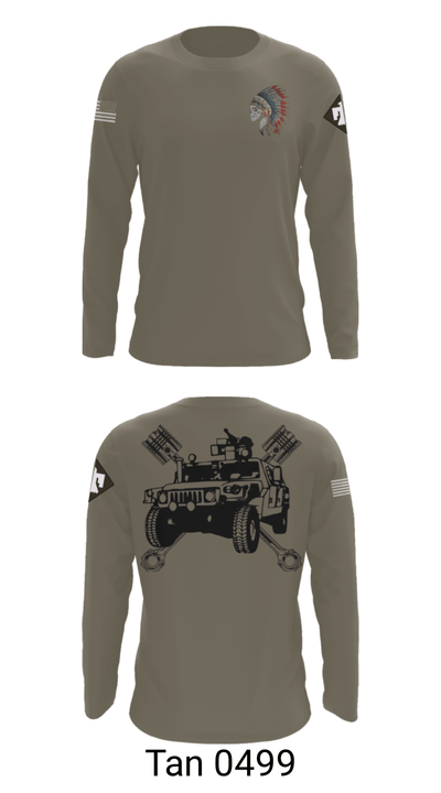 FMS 1, OKARNG 20204603 Long Sleeve Performance Shirt - 63