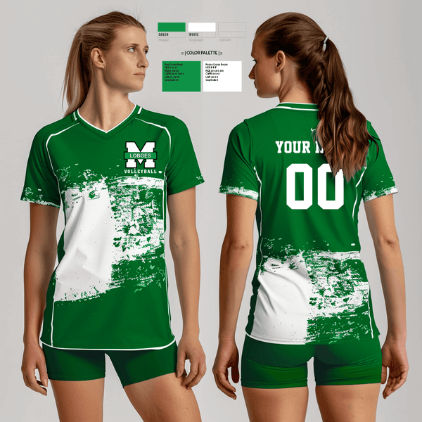 Monahans High School Volleyball 83796178 Short Sleeve Performance Shirt - 2