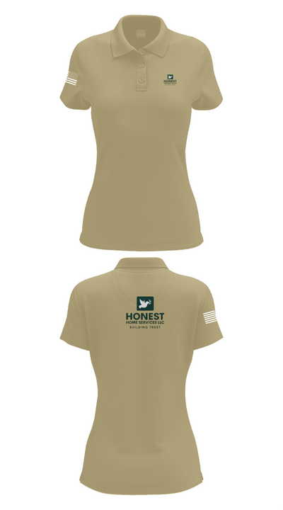 Honest Home Services LLC 8474691 Women's Short Sleeve Performance Polo  - 43