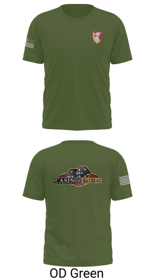 Old School Cotton Feel Shirt, Charlie Battery, 1st Battalion 1st Air Defense Artillery Regiment, , Teamtime, Team time, sublimation, custom sports apparel, team uniforms, spirit wear, spiritwear, sports uniforms, custom shirts, team store, custom team store, fundraiser sports, apparel fundraiser