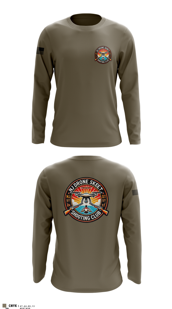 Long Sleeve Performance Shirt, New Jersey State Police, Police, Teamtime, Team time, sublimation, custom sports apparel, team uniforms, spirit wear, spiritwear, sports uniforms, custom shirts, team store, custom team store, fundraiser sports, apparel fundraiser