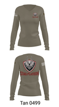 Eagle troop 2/2 62182830 Women's Long Sleeve V-neck Shirt - 77