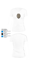 IMMUNE Security Defense Agency 11960591 Women's Short Sleeve V-neck Shirt - 18
