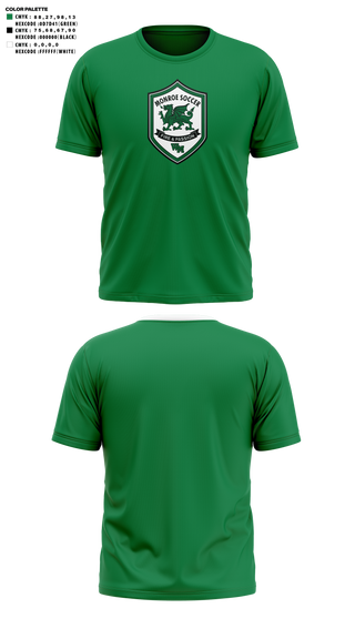 Short Sleeve Performance Shirt, William Monroe High School Soccer, Women's Soccer, Teamtime, Team time, sublimation, custom sports apparel, team uniforms, spirit wear, spiritwear, sports uniforms, custom shirts, team store, custom team store, fundraiser sports, apparel fundraiser