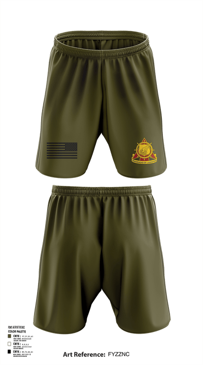 773rd transportation company 77722700 Athletic Shorts With Pockets - 131