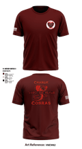 Charlie Company Cobras 69081058 Short Sleeve Performance Shirt - 3