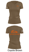Rising Doors 80958329 Women's Short Sleeve V-neck Shirt - 8