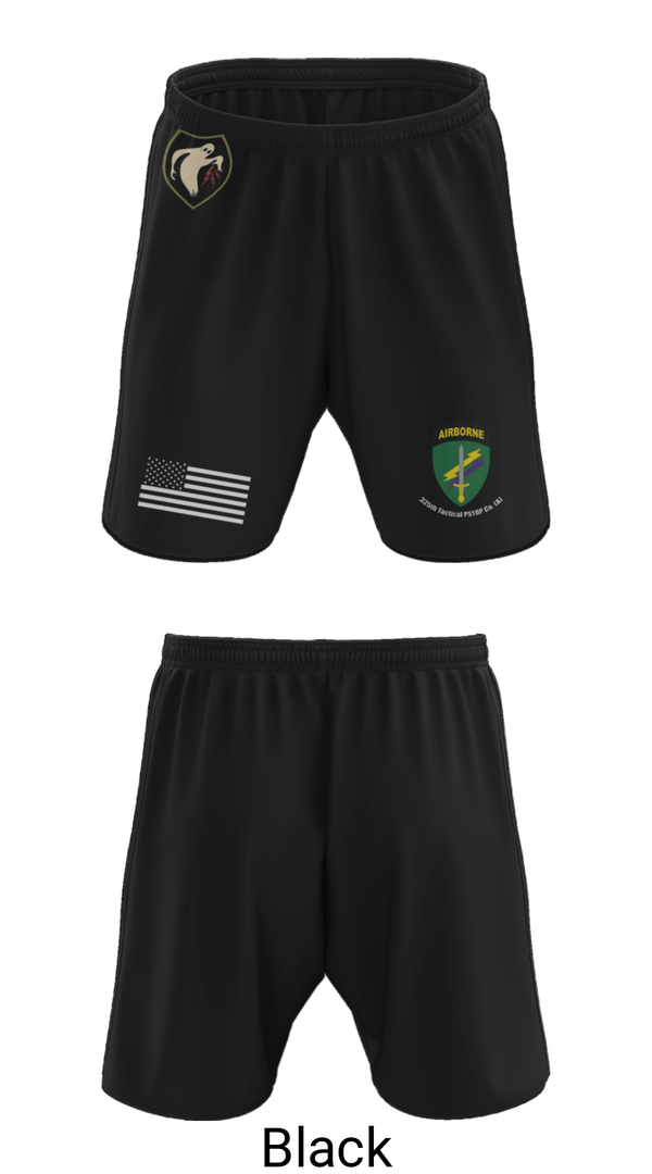 Athletic Shorts With Pockets, 325th Tactical PSYOP Co. (A), Army, Teamtime, Team time, sublimation, custom sports apparel, team uniforms, spirit wear, spiritwear, sports uniforms, custom shirts, team store, custom team store, fundraiser sports, apparel fundraiser