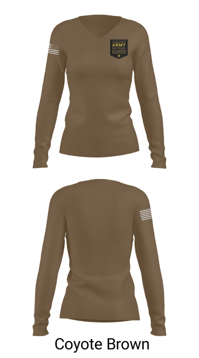 Recruiting 24284628 Women's Long Sleeve V-neck Shirt - 16