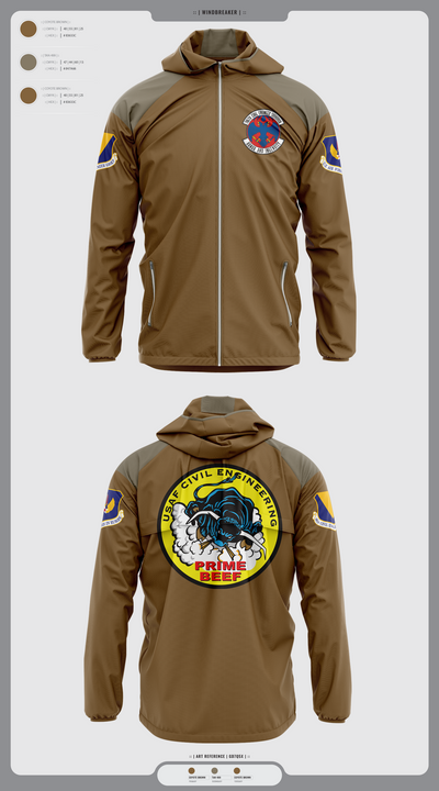 786th CES 8779713 Windbreaker - 1